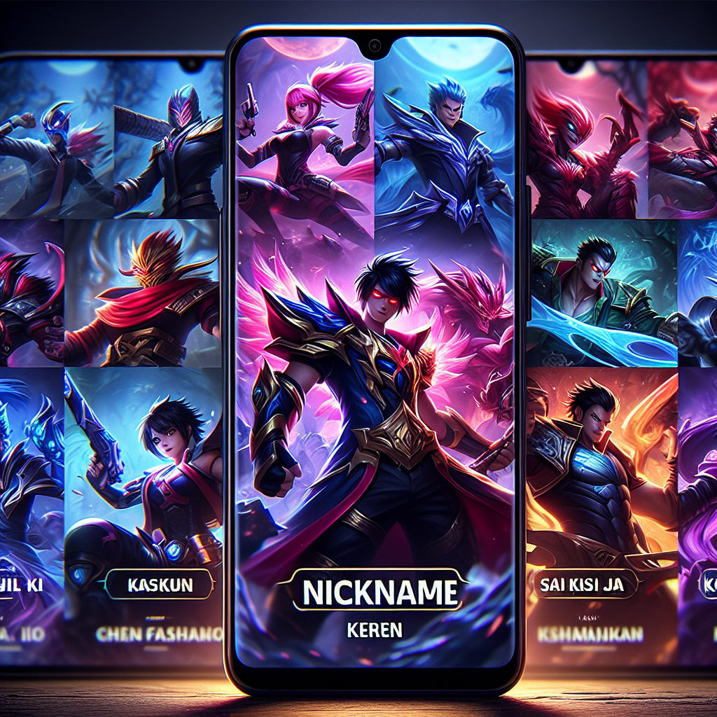 Nickname Mobile Legend Keren: Pilihan Terbaik untuk Menonjol di Arena Pertarungan